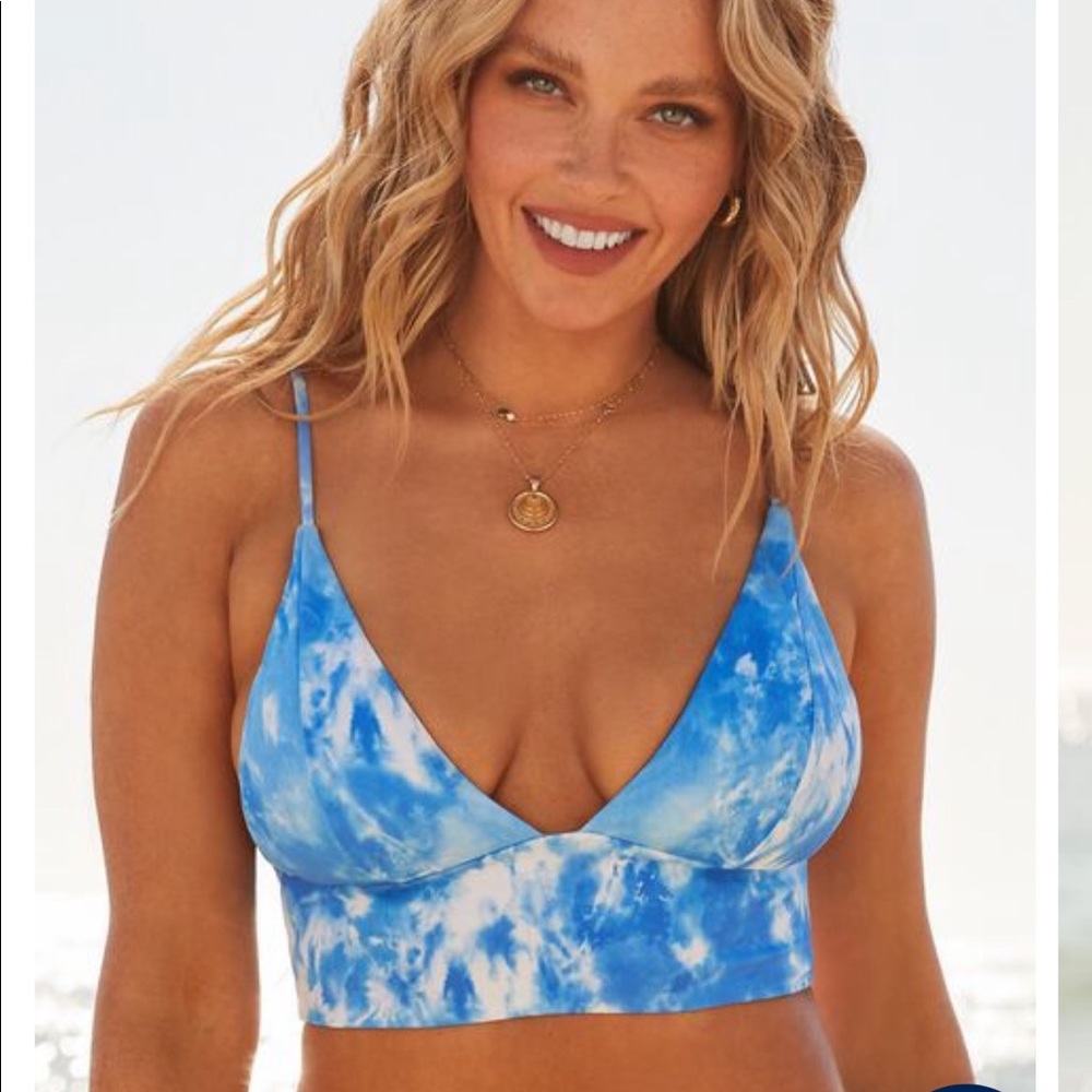 Camille Costek Tie-Dye Bikini Tops